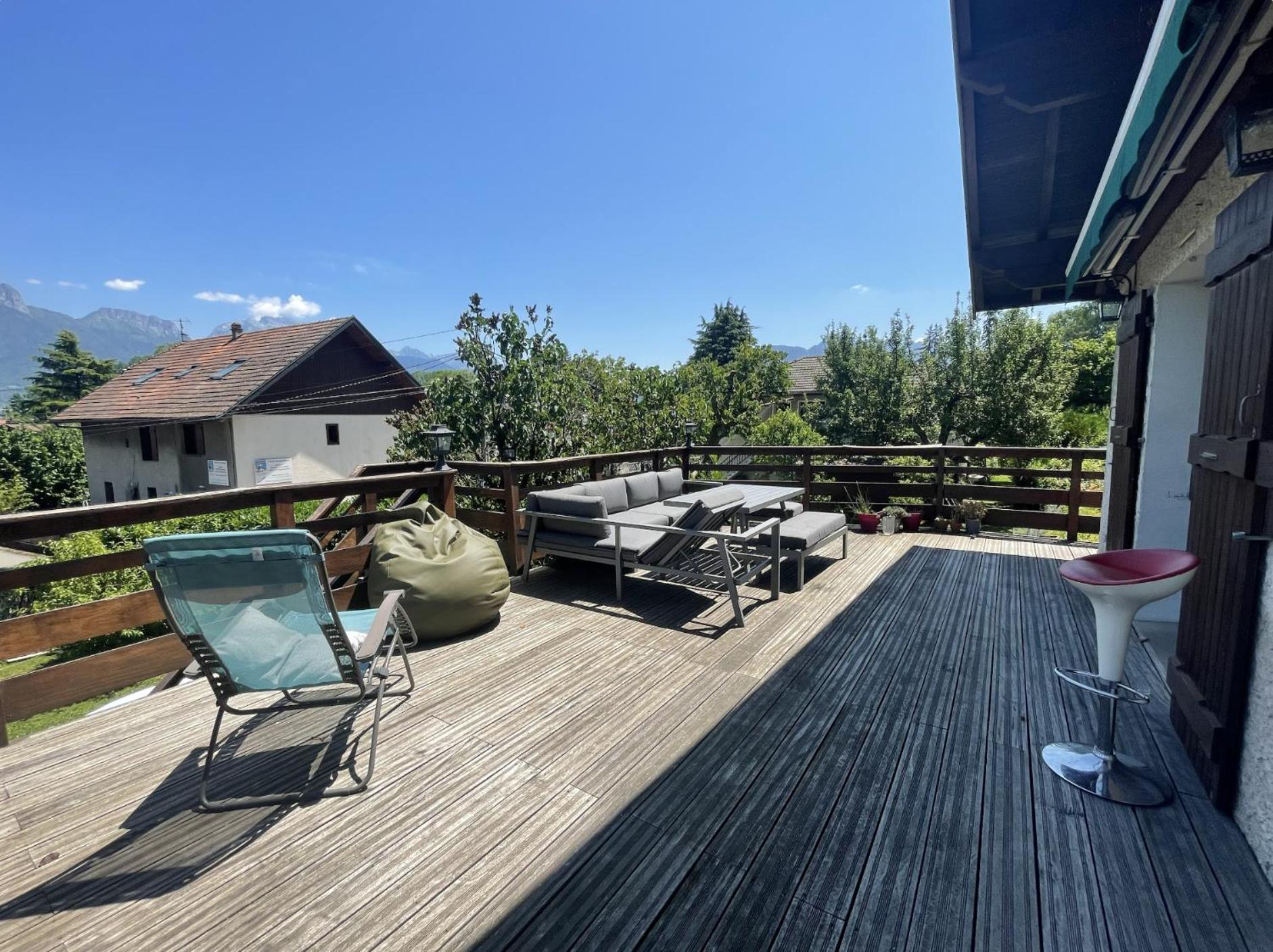 Cosy Chalet Annecy Lake For A Family Sévrier Esterno foto