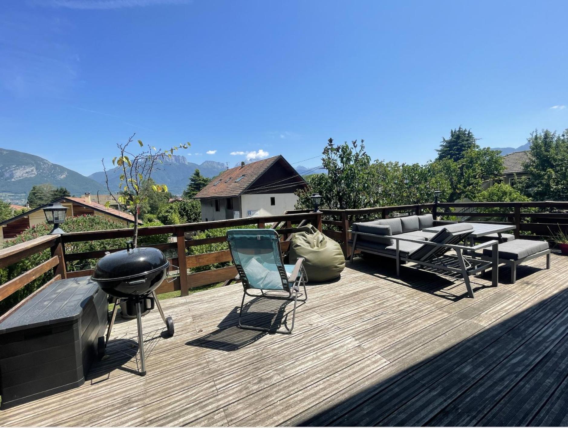 Cosy Chalet Annecy Lake For A Family Sévrier Esterno foto